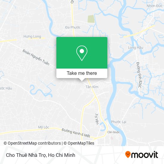 Cho Thuê Nhà Trọ map