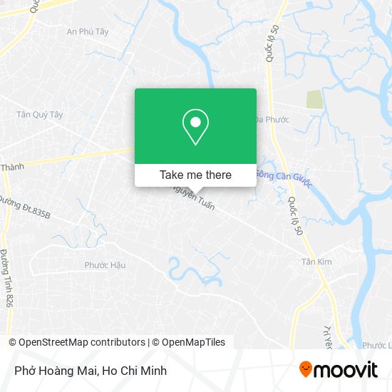Phở Hoàng Mai map