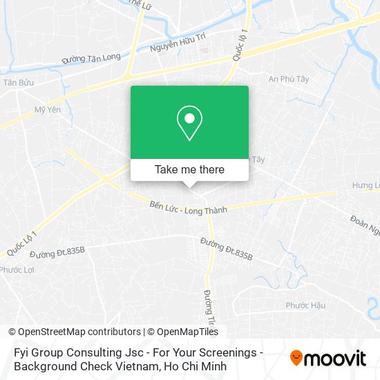 Fyi Group Consulting Jsc - For Your Screenings - Background Check Vietnam map