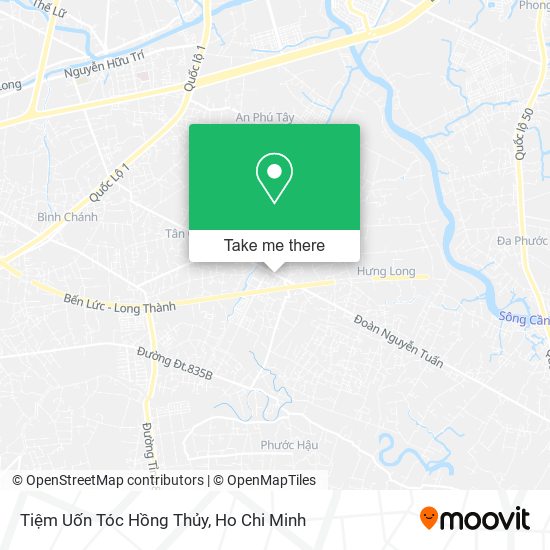 Tiệm Uốn Tóc Hồng Thủy map