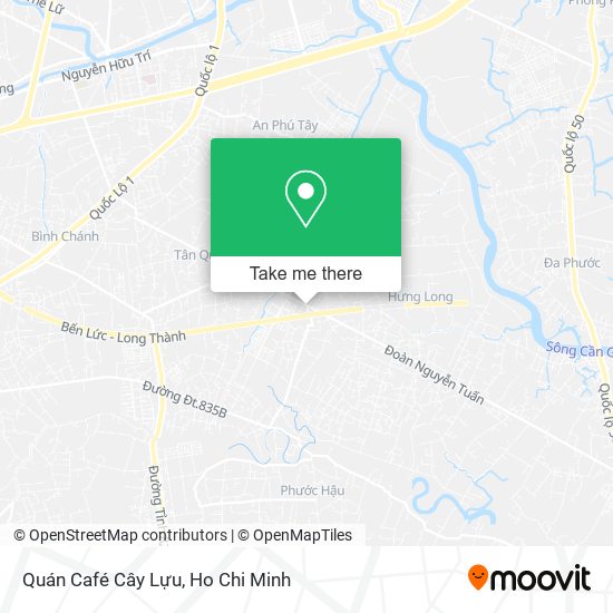 Quán Café Cây Lựu map