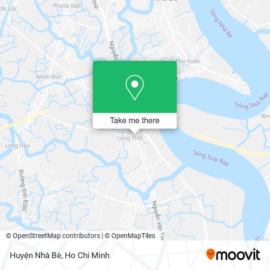 Huyện Nhà Bè map