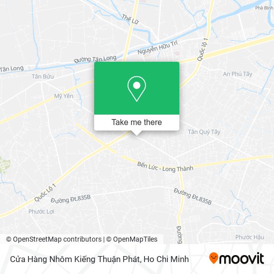 Cửa Hàng Nhôm Kiếng Thuận Phát map