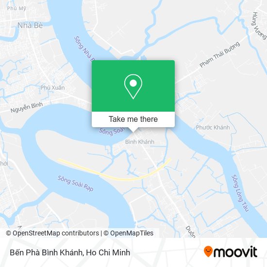 Bến Phà Bình Khánh map