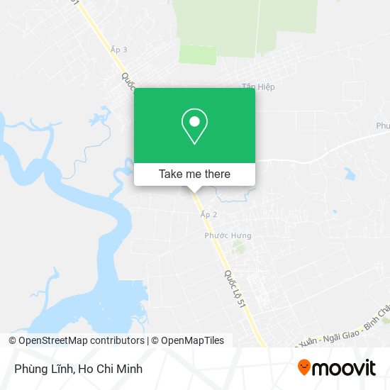 Phùng Lĩnh map