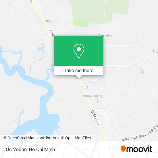 Ốc Vedan map