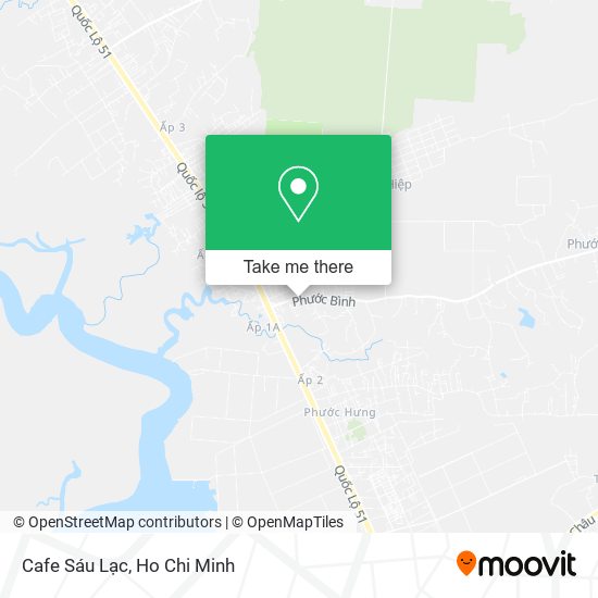 Cafe Sáu Lạc map