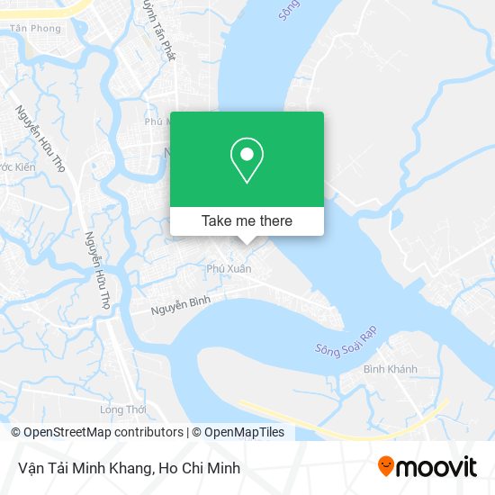 Vận Tải Minh Khang map