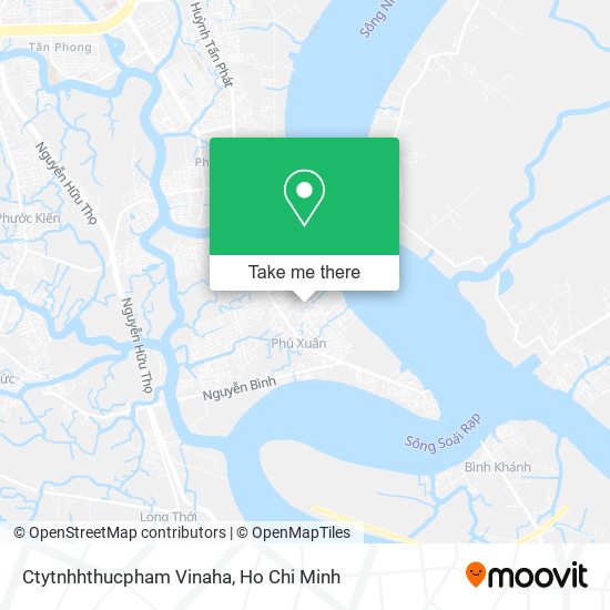 Ctytnhhthucpham Vinaha map