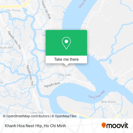 Khanh Hoa Nest Htp map