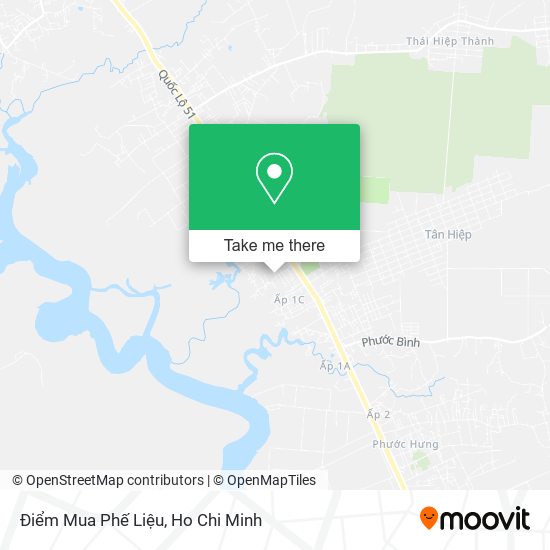 Điểm Mua Phế Liệu map