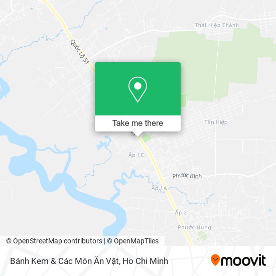 Bánh Kem & Các Món Ăn Vặt map