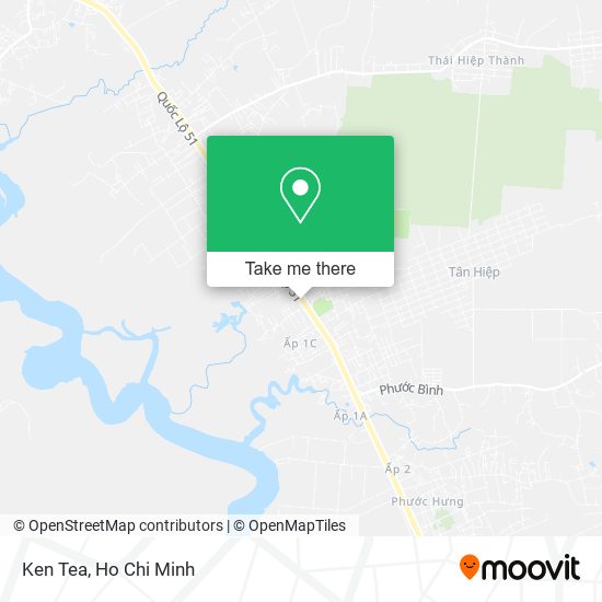 Ken Tea map