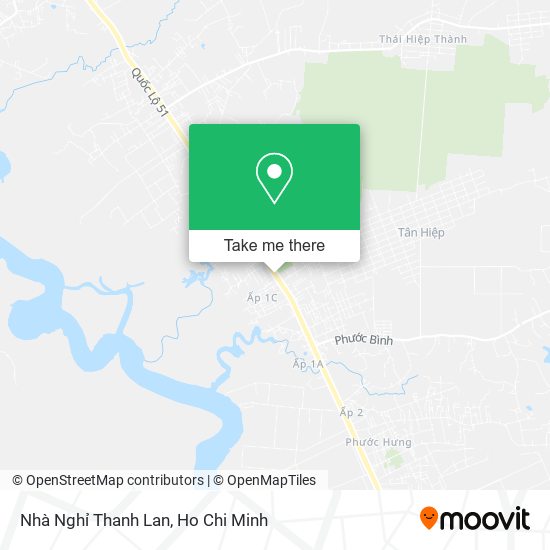 Nhà Nghỉ Thanh Lan map