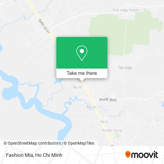 Fashion Mia map