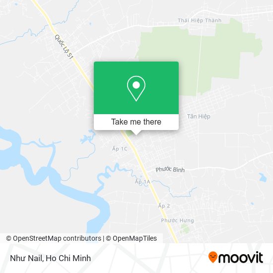 Như Nail map