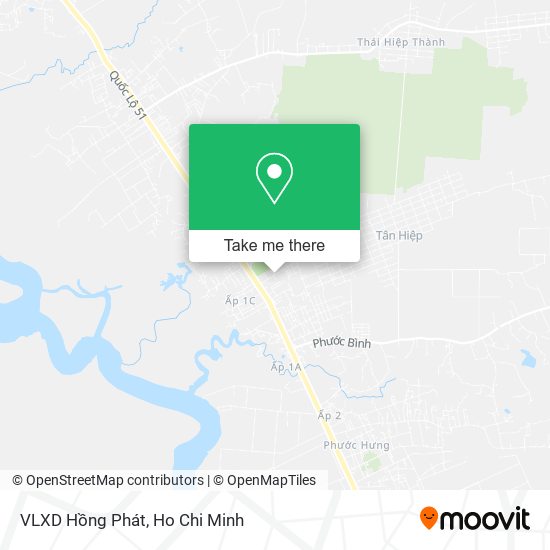 VLXD Hồng Phát map