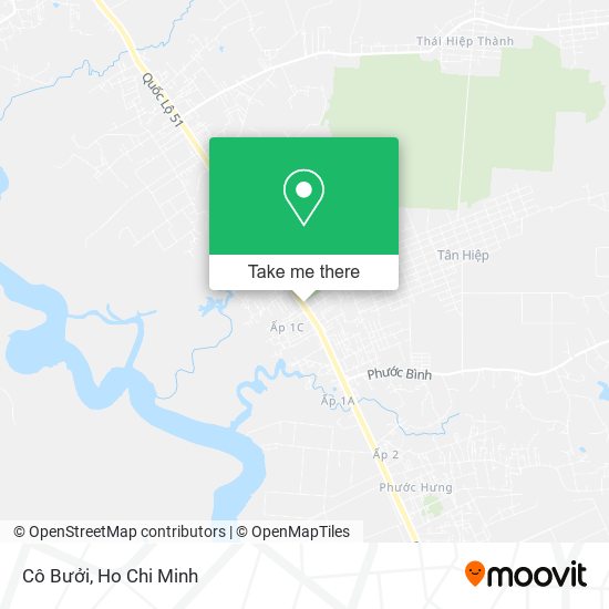Cô Bưởi map