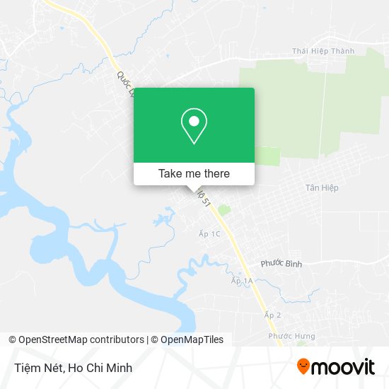 Tiệm Nét map