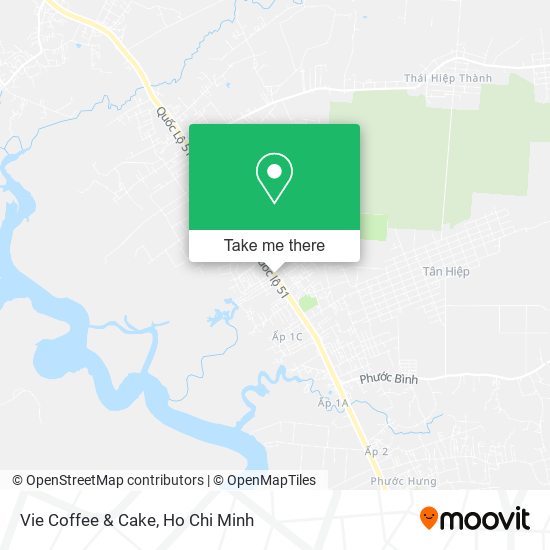 Vie Coffee & Cake map