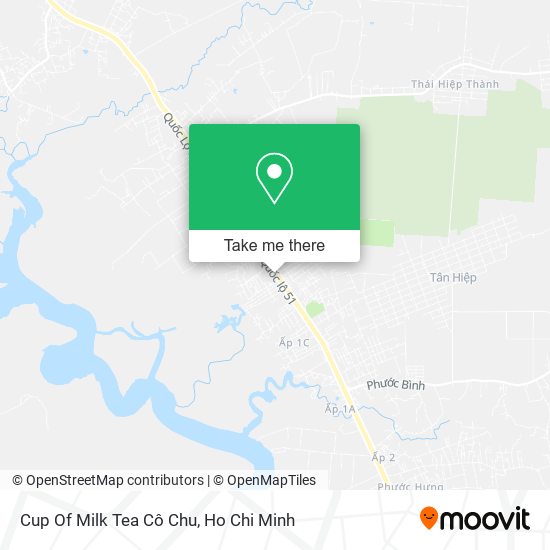 Cup Of Milk Tea Cô Chu map