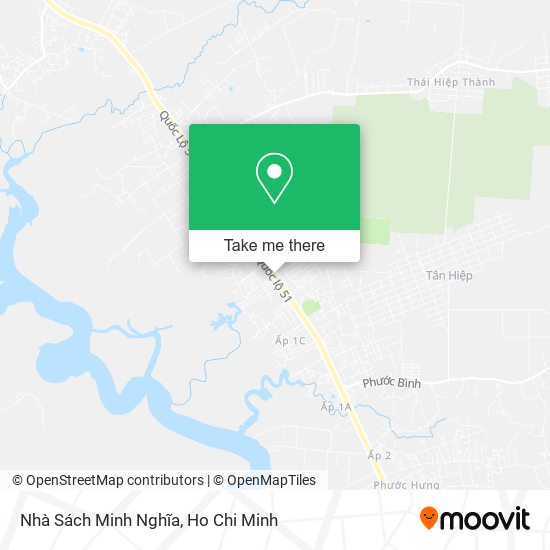 Nhà Sách Minh Nghĩa map