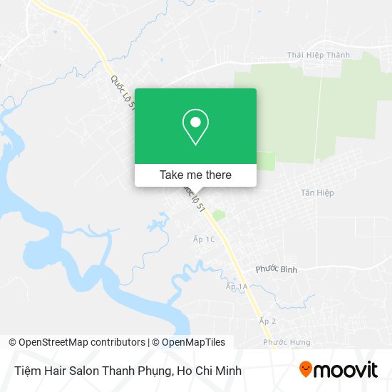 Tiệm Hair Salon Thanh Phụng map