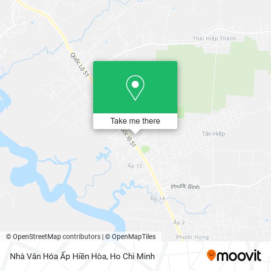 Nhà Văn Hóa Ấp Hiền Hòa map