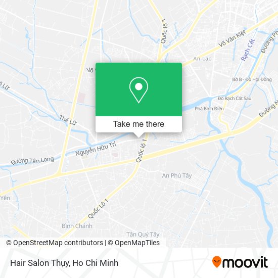 Hair Salon Thụy map