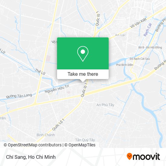 Chí Sang map