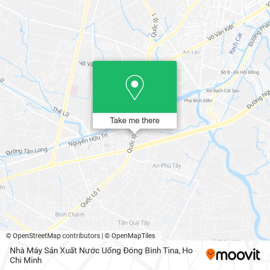 Nhà Máy Sản Xuất Nước Uống Đóng Bình Tina map