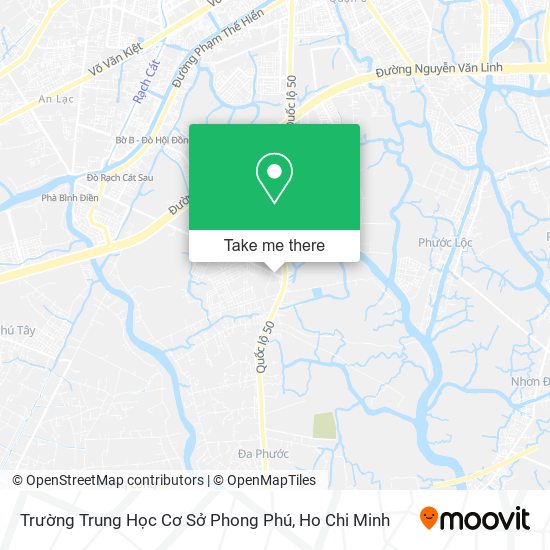 Trường Trung Học Cơ Sở Phong Phú map