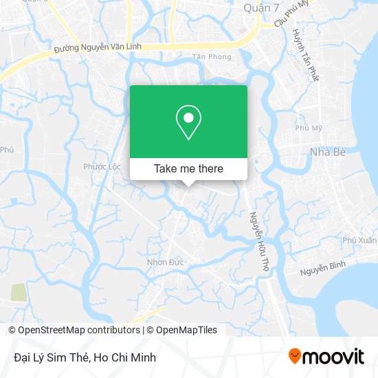 Đại Lý Sim Thẻ map