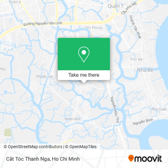 Cắt Tóc Thanh Nga map