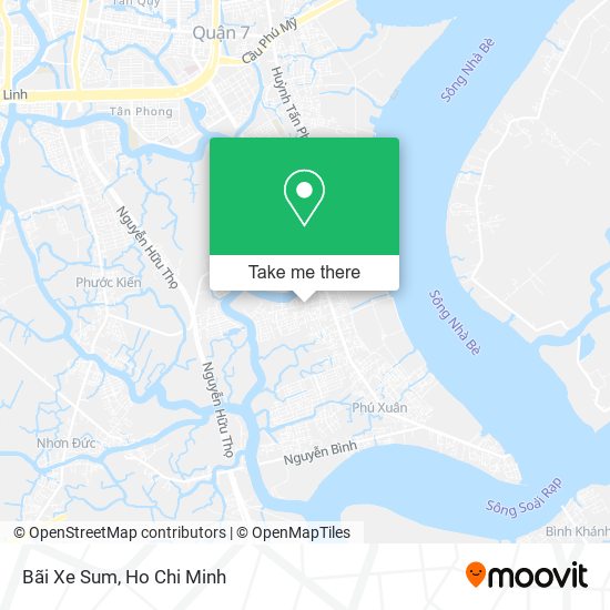 Bãi Xe Sum map