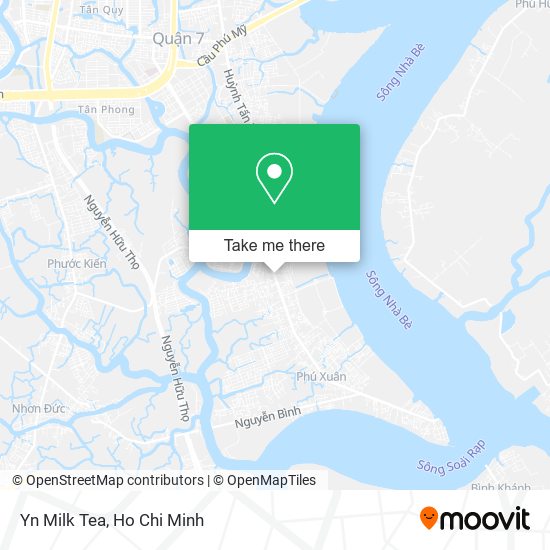 Yn Milk Tea map