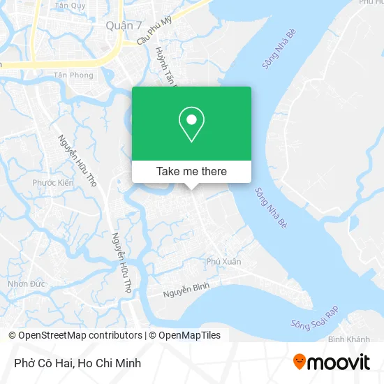 Phở Cô Hai map