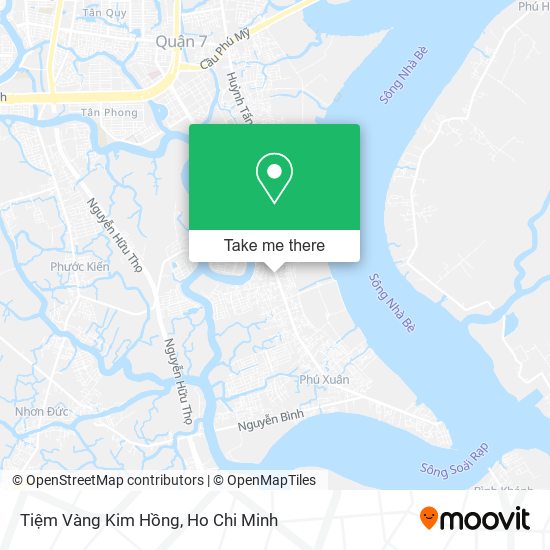 Tiệm Vàng Kim Hồng map