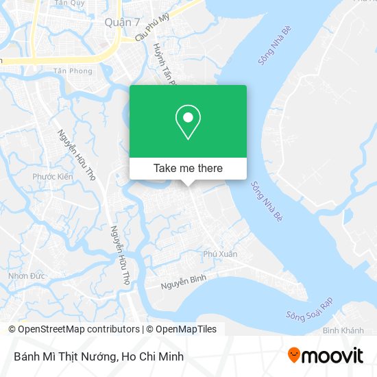 Bánh Mì Thịt Nướng map