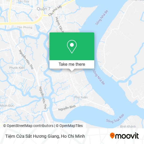 Tiệm Cửa Sắt Hương Giang map