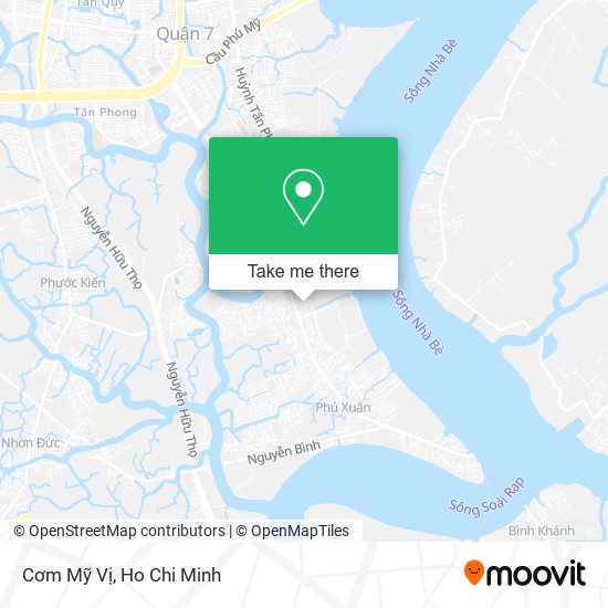 Cơm Mỹ Vị map