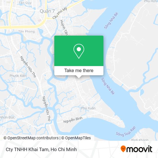 Cty TNHH Khai Tam map