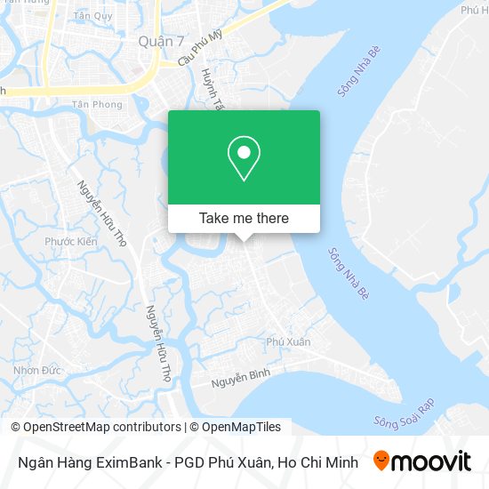 Ngân Hàng EximBank - PGD Phú Xuân map