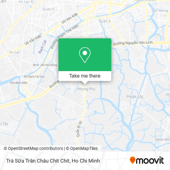 Trà Sữa Trân Châu Chít Chít map