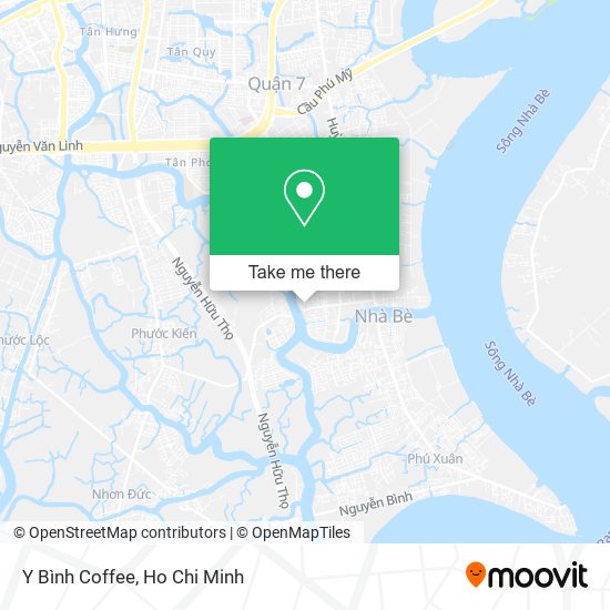 Y Bình Coffee map
