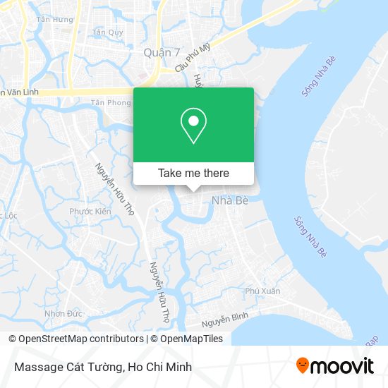 Massage Cát Tường map