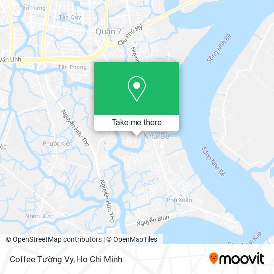 Coffee Tường Vy map