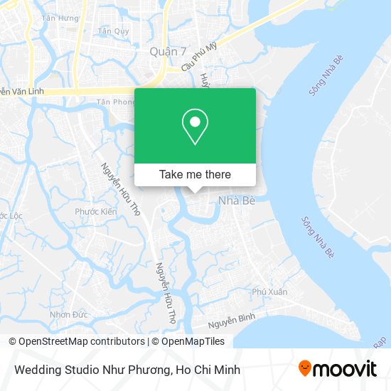 Wedding Studio Như Phương map