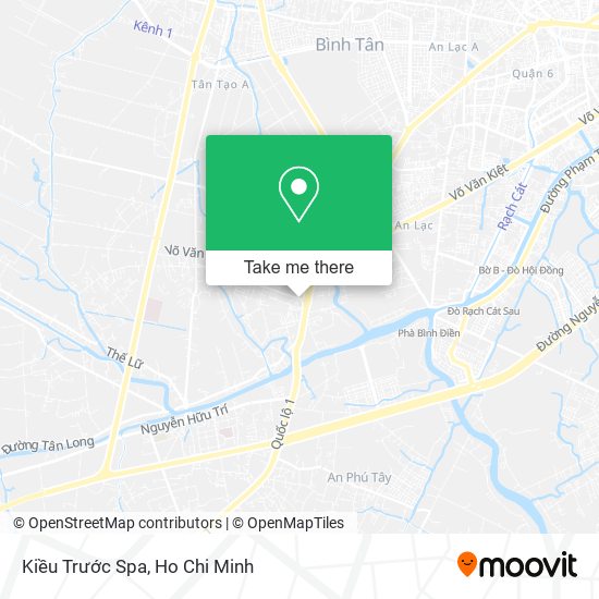 Kiều Trước Spa map