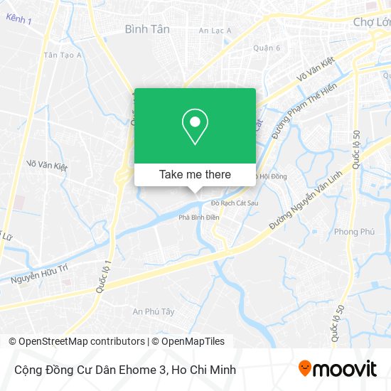 Cộng Đồng Cư Dân Ehome 3 map